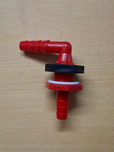 Raccordo angolare per prelievo acqua – per tubo dell'acqua da 10,12 mm