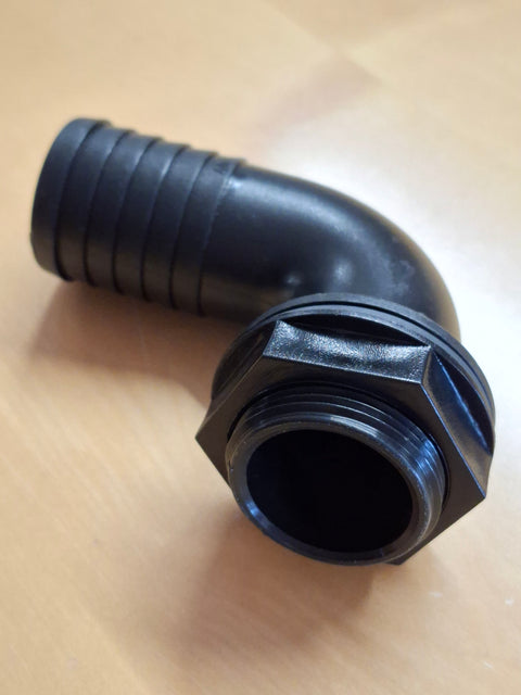 Winkel-Schlauchtülle 3/4 Zoll x 25 mm – für Wassertank und Tankanschluss
