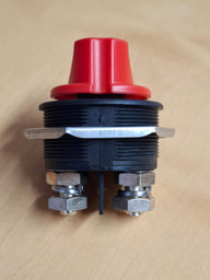 Batterie-Trennschalter 300 A – 32 V DC, IP56, abnehmbarer Drehgriff