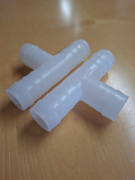 Raccordo a T per tubo flessibile, 25 mm, 2 pezzi