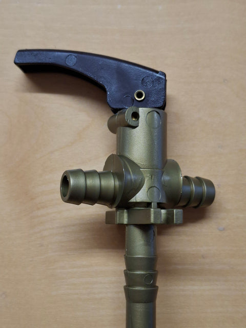 Kunststoff Ablass-Durchgangsventil, für 10–12 mm Wasserschläuche