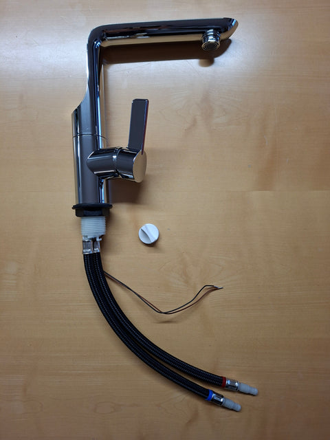 Rubinetto, MODENA, con interruttore, cromato