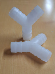 Raccord en Y 19 mm – Blanc – 2 pièces