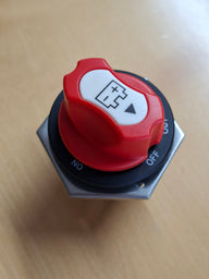 Batterie-Trennschalter 300 A – 32 V DC, IP56, abnehmbarer Drehgriff