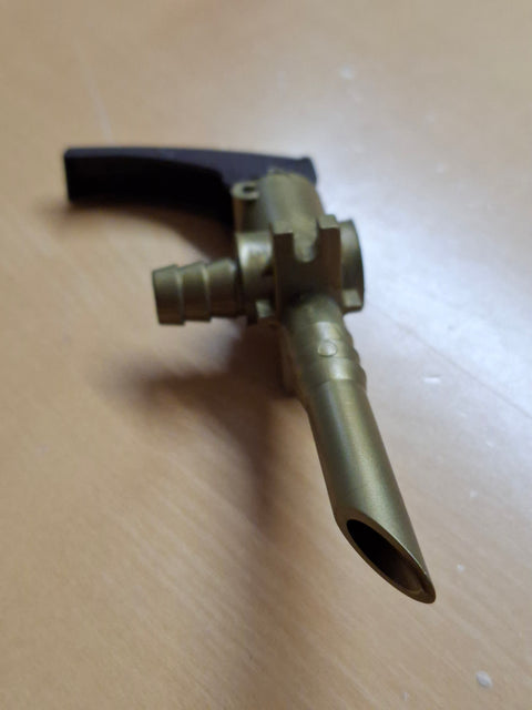 Vanne de vidange en plastique, pour tuyaux d'arrosage de 10 à 12 mm, marron