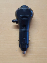 Zigarettenanzünder-Stecker 12/24 V mit Schalter – seitlicher Kabeleingang, max. 10 A