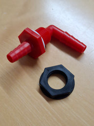 Raccordo angolare per prelievo acqua – per tubo dell'acqua da 10,12 mm