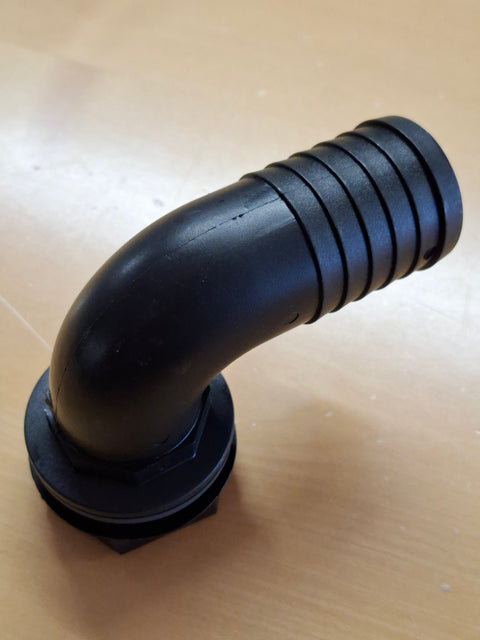 Winkel-Schlauchtülle 3/4 Zoll x 25 mm – für Wassertank und Tankanschluss