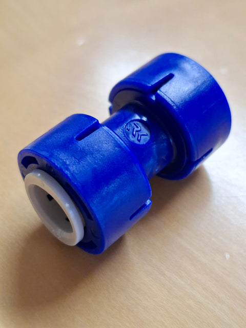 UniQuick gerader Verbinder 12 mm – Steckverbinder für Frischwasserleitungen