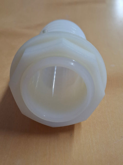 Tankverschraubung 40 mm mit Gegenmutter – Wassertankanschluss für Befüllschlauch