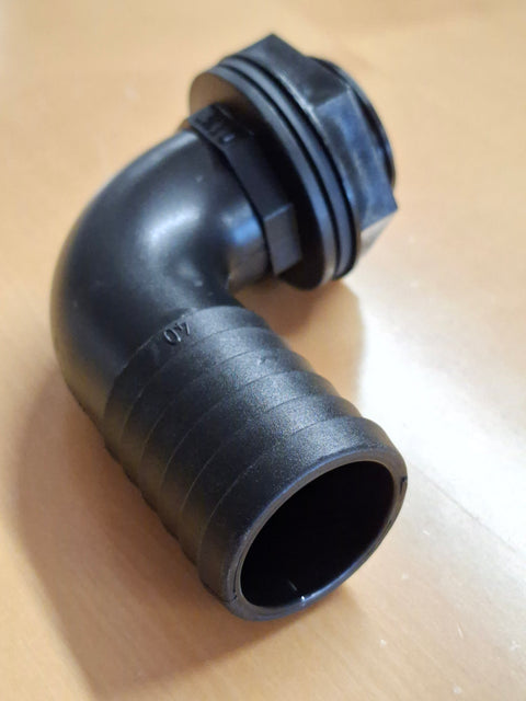 Winkel-Schlauchtülle 3/4 Zoll x 25 mm – für Wassertank und Tankanschluss