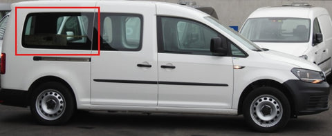 Fenêtre d'installation rigide Carbest pour VW Caddy Maxi – année de fabrication 2004-2020