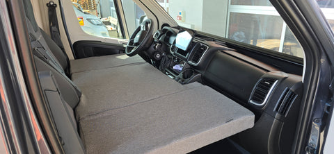 Lit supplémentaire cabine pour Fiat Ducato, Peugeot Boxer et Citroën Jumper à partir de 2002