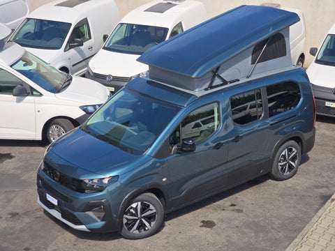 Schlafdach / Aufstelldach / Hubdach für Berlingo/ Partner/ Rifter/ Proace City/ Combo / Doblo inklusive Montage inkl. Dachbett
