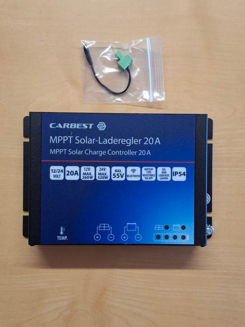 Contrôleur de charge solaire MPPT 12/24V - module solaire 260 W - 20 A