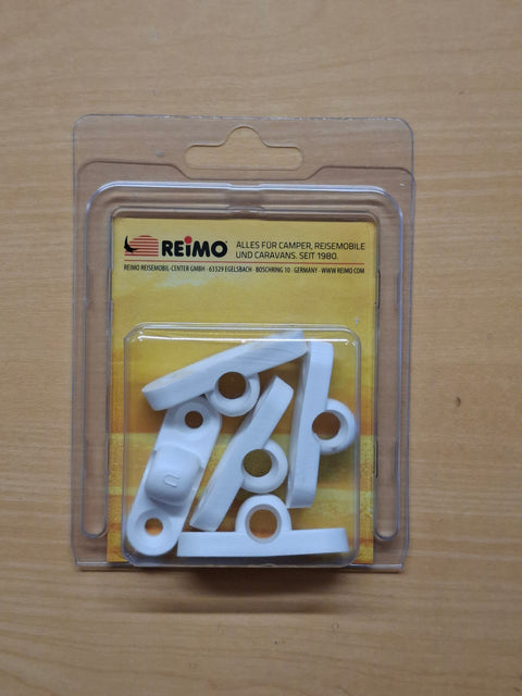 Oeillet mural horizontal en plastique (5 pièces)
