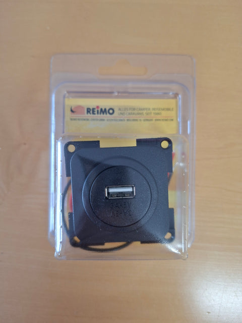 Prise de charge USB 1 voie Couleur : noir