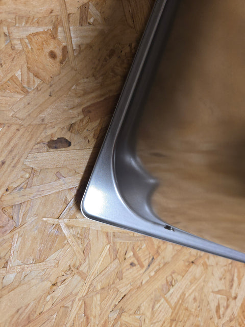 Waschbecken / Lavabo / Spülbecken / Spüle / Brünneli - mit Glasabdeckung