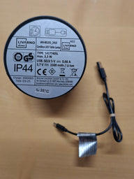 LED-Tischlampe mit Touch-Dimmer und Akku – USB-C, IP44