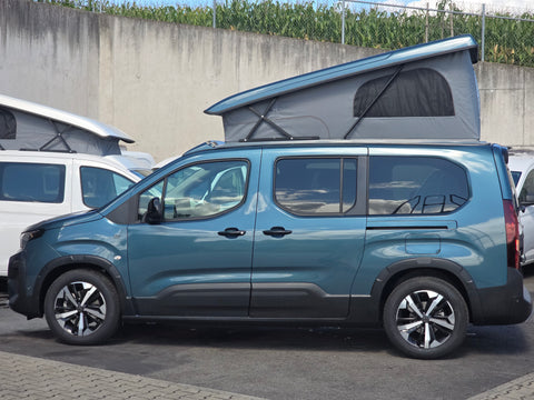 Schlafdach / Aufstelldach / Hubdach für Berlingo/ Partner/ Rifter/ Proace City/ Combo / Doblo inklusive Montage inkl. Dachbett
