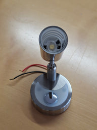 LED Spot MINI-ZEBRA 1 W – 12 V, dreh- und schwenkbar, mit Touchschalter