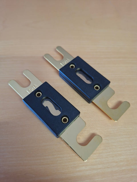 Hochstrom-Sicherungshalter mit 150-A-Sicherung – 2er-Set, bis 32 V DC