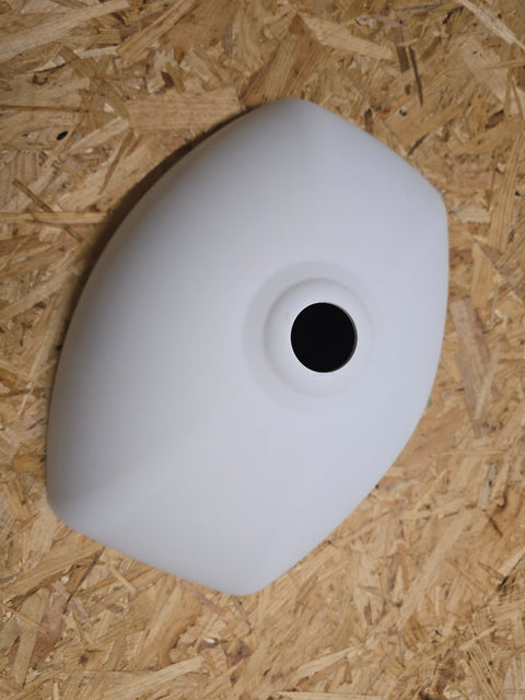 Waschbecken oval weiß, Maß: 350x256mm H135mm