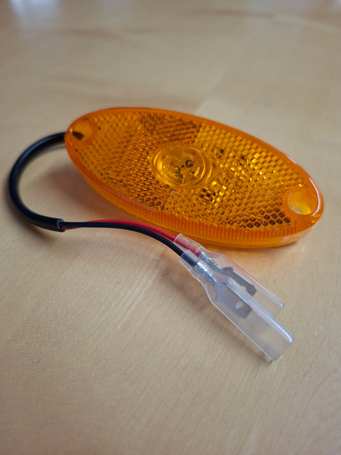 LED Aufbau-Seitenmarkierungsleuchte gelb – 12 V, 1 W