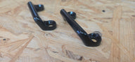 Riemenbügel, Lakeikrampen - stabile Haltebügel aus Metall, 53 mm, im 2er Set