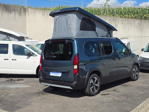 Schlafdach / Aufstelldach / Hubdach für Berlingo/ Partner/ Rifter/ Proace City/ Combo / Doblo inklusive Montage inkl. Dachbett