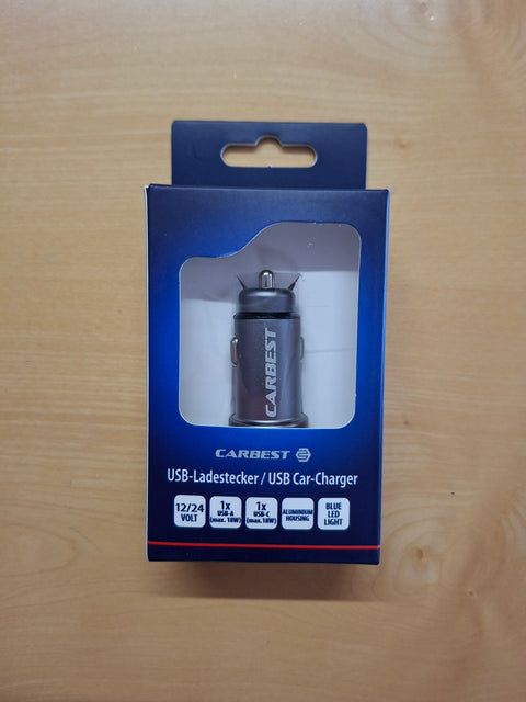 Chargeur double USB pour allume-cigare de voiture