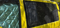 Lüftungsgitter für VW T5,T6,T6.1, AIRvent, Carbest Schiebefenster