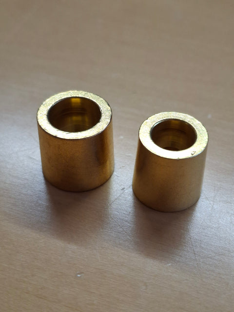Carbest Batteriepol-Adapter M6 – 2 Stück für Plus und Minus, SAE-Konuspol