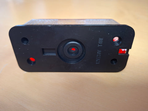 Seitenmarkierungsleuchte, Umrissleuchte rot,weiss – 92 × 43 × 37 mm