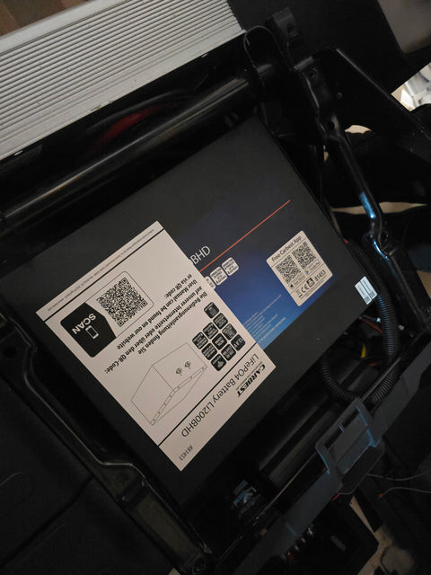 Batteria LiFePO4 Li200BHD - batteria sottosella Fiat Ducato