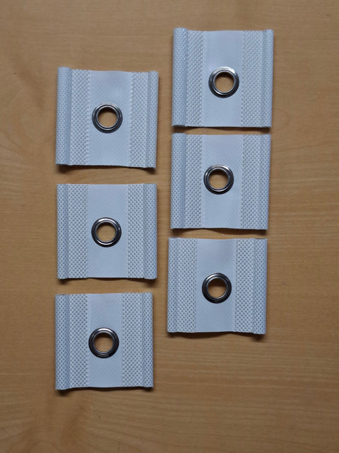 Reimo Kederösen Ø 5 , 7 mm – multifunktionale Universal-Halterung, 6er-Set