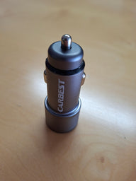 Dual USB Ladegerät für Kfz-Zigarettenanzünder – USB-A + USB-C, 12, 24 V