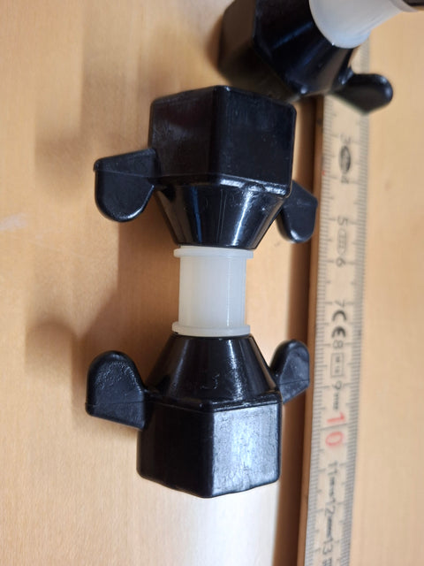 Doppel-Aufschraubtülle PP 1/2" x 1/2"I - passend zu SHURflo-Pumpen