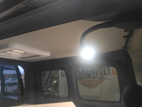 Luce di lettura a LED - nera