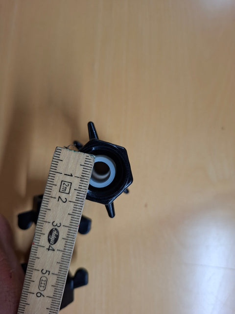 Doppel-Aufschraubtülle PP 1/2" x 1/2"I - passend zu SHURflo-Pumpen