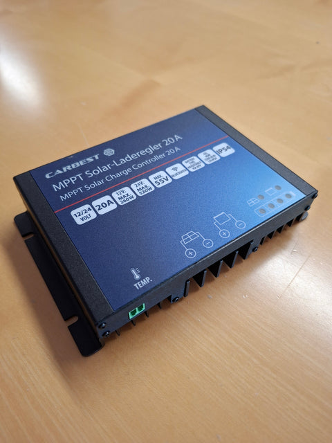 Contrôleur de charge solaire MPPT 12/24V - module solaire 260 W - 20 A