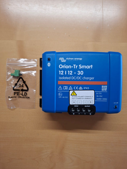 Victron Energy Orion-Tr Smart 12, 12-30A – isolierter DC-DC Ladebooster, 360 W