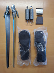 Fiamma Tie Down S – Kit de fixation tempête pour stores, 2 × 3 m, noir
