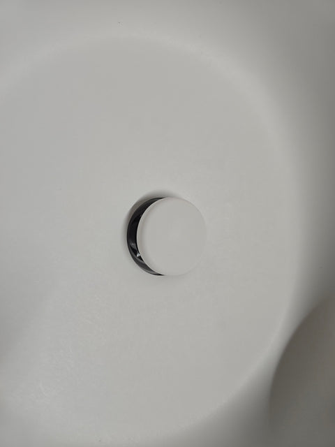 Waschbecken / Lavabo / Spülbecken / Spüle / Brünneli  - rund aus Ocritech, 300 mm