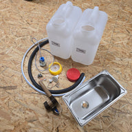 Wasseranlage, Edelstahl, Komplettset, CityVan