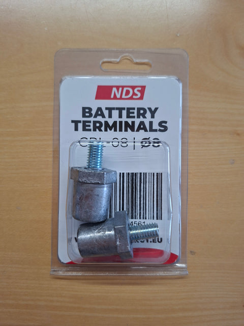 Terminale batteria M8 2 pezzi