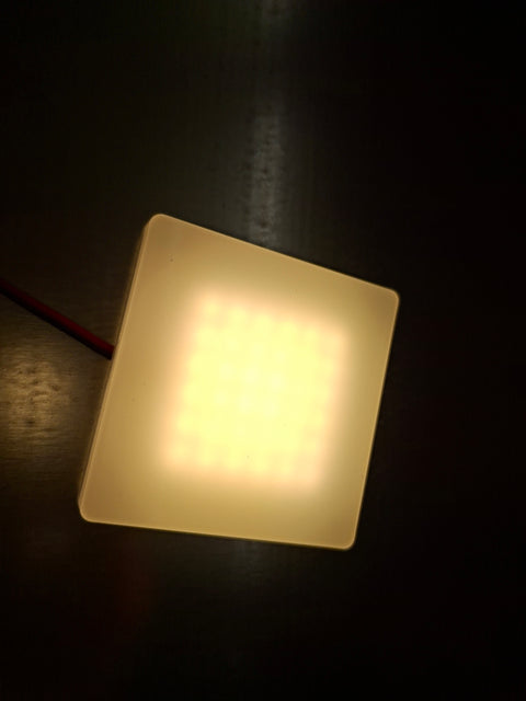 Lampada da parete e soffitto a LED Carbest quadrata
