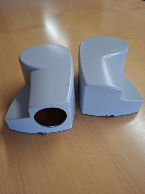 Jeu d'embouts Thule Omnistor 5102 gauche, droite – Blanc, Gris – Pièce de rechange 1500601203