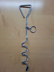 Ancre de tente, piquet d'amarrage Ø 8 mm – fixation au sol robuste, 1 pièce
