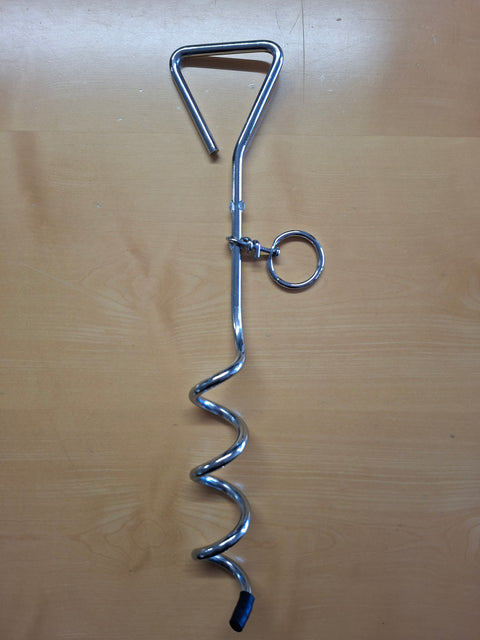 Ancre de tente, piquet d'amarrage Ø 8 mm – fixation au sol robuste, 1 pièce
